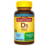 Nature Made Vitamin D3 Vitamin D 1000 IU 25mcg 100 Tablets