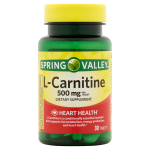 Spring Valley L-Carnitine 500mg 30 Capsules
