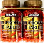 Kirkland Signature Ibuprofen 200mg NSAID Pain/Fever 500 Caplets Each IB Tablets - Image 3