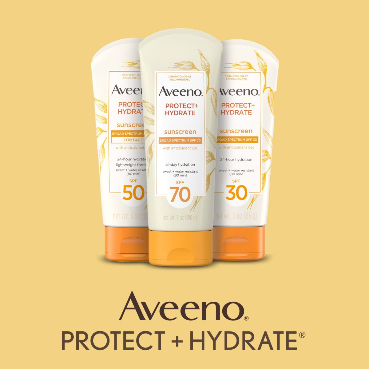 Aveeno Protect + Hydrate Face Sunscreen Lotion with SPF 30 - Image 2