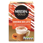 Nescafe Gold Cinnamon Bun Latte 8 per pack