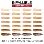 L'Oreal Paris Infallible Pro-Matte Foundation, Caramel Beige - Image 2