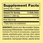 Spring Valley Vitamin C with Rose Hips 1000mg, 100 Tablets - Image 2