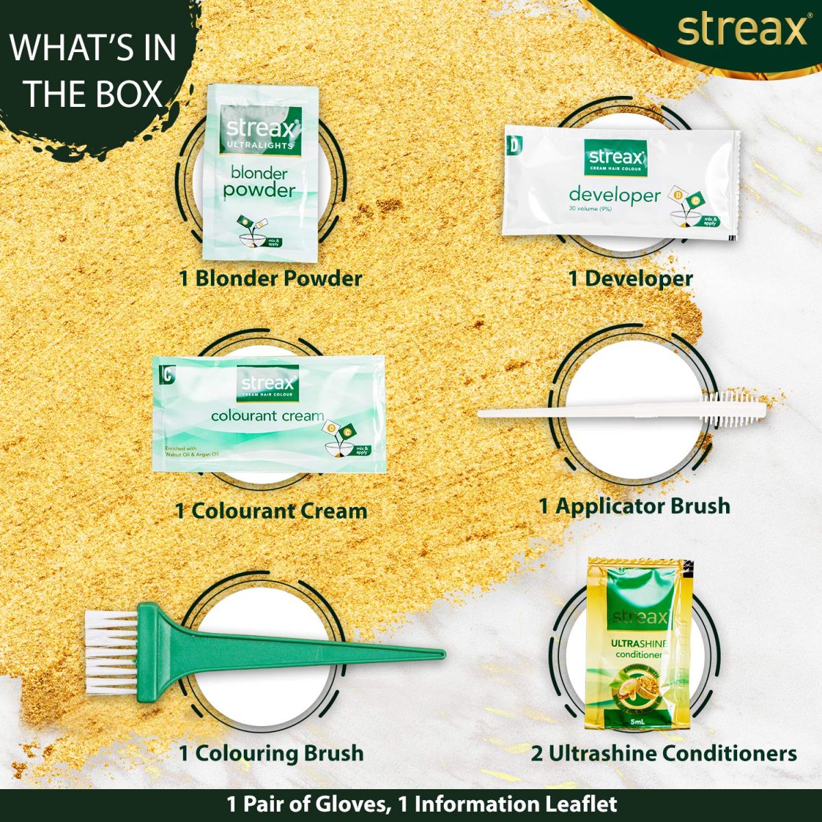 Streax Ultralights Highlighting Kit for Women & Men 120ml - Image 3