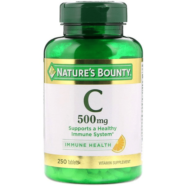 Nature's Bounty Vitamin C 500 mg 250 Tablets