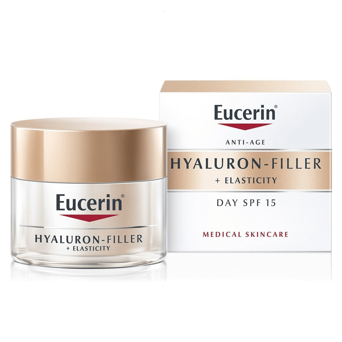 Eucerin Hyaluron-Filler + Elasticity Day Cream SPF15 50ml - Image 1
