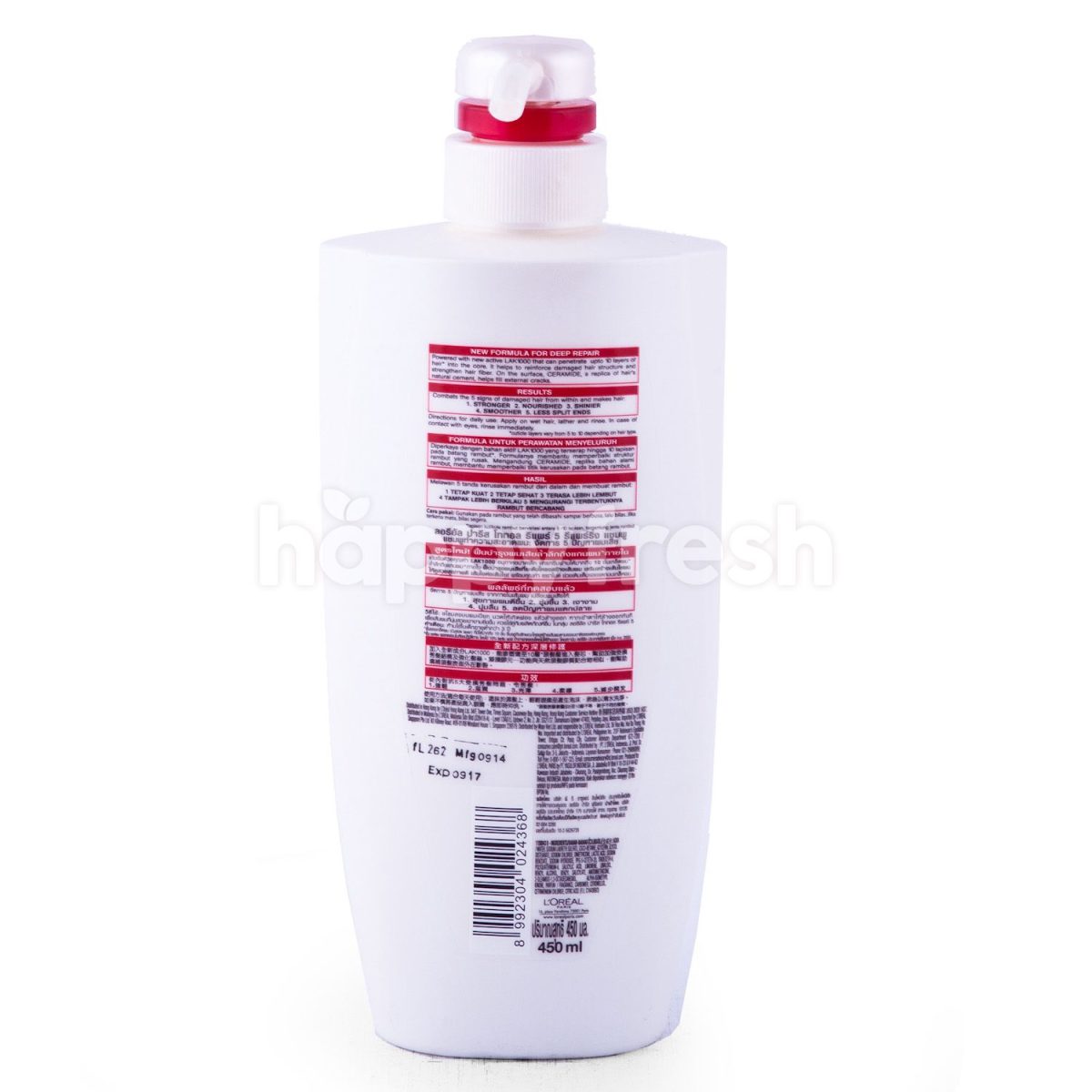 Loreal Total Repair 5 Shampoo 450ml - Image 2
