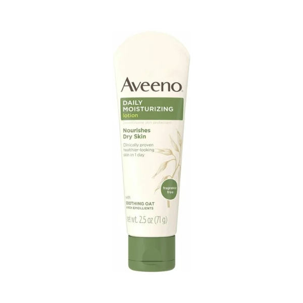 1 (30) Aveeno Daily Moisturizing Lotion Nourishes Dry Skin 71g - Image 1