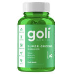 Goli Nutrition Fruit Blend Super Greens 60 Gummies