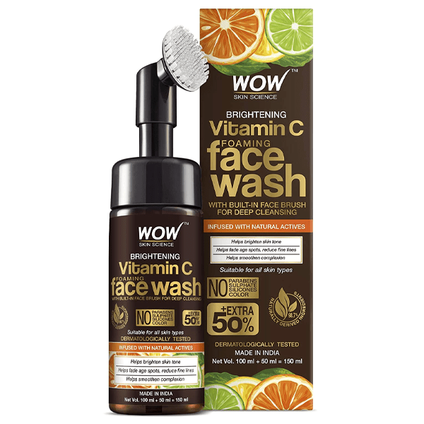 Wow Vitamin C Foaming Face Wash-150ml