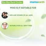 Mamaearth bye bye dark circles eye cream with cucumber & peptides for dark circles 20ml - Image 3