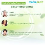 Mamaearth hydraGel indian sunscreen with aloe vera & raspberry for sun protection 50g - Image 2