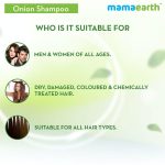 Mamaearth onion shampoo for hair growth & hair fall control with onion oil & plant keratin 250ml - Image 3
