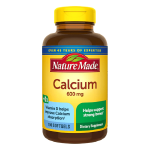 Nature Made Calcium 600 mg + Vitamin D3 100, Softgels