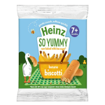 Heinz So Yummy Banana Biscotti, 7m+ 60g