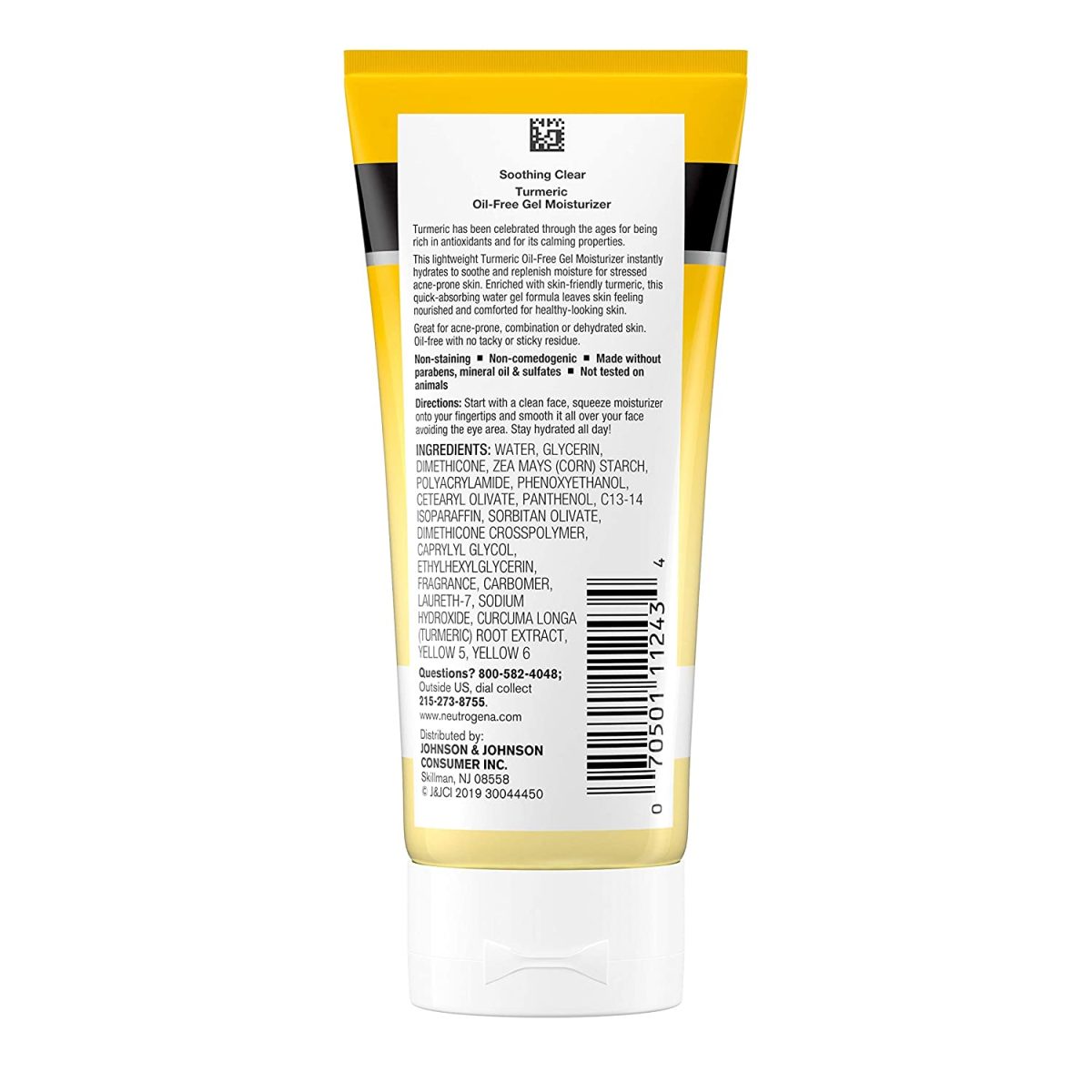 Neutrogena Soothing Clear Gel Facial Moisturizer with Calming Turmeric - Image 2