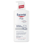Eucerin Baby Wash & Shampoo-400ml