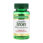 Nature's Bounty Gentle Iron 28mg 90 Capsules