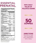 Nature's Bounty Optimal Solutions Essential Prenatal 50 Gummies - Image 2