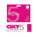 OXY 5 Regular Benzoyl Peroxide Acne Pimple Medication Mild 25g