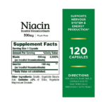 Nature's Bounty Niacin 500mg 120 Capsules - Image 2