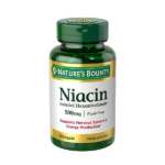Nature's Bounty Niacin 500mg 120 Capsules