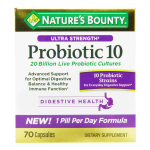 Nature's Bounty Ultra Strength Probiotic 10-70 Capsules