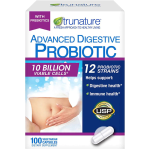Trunature Advanced Digestive Probiotic-100 Capsules