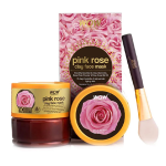 Wow Pink Rose Clay Face Mask-200ml