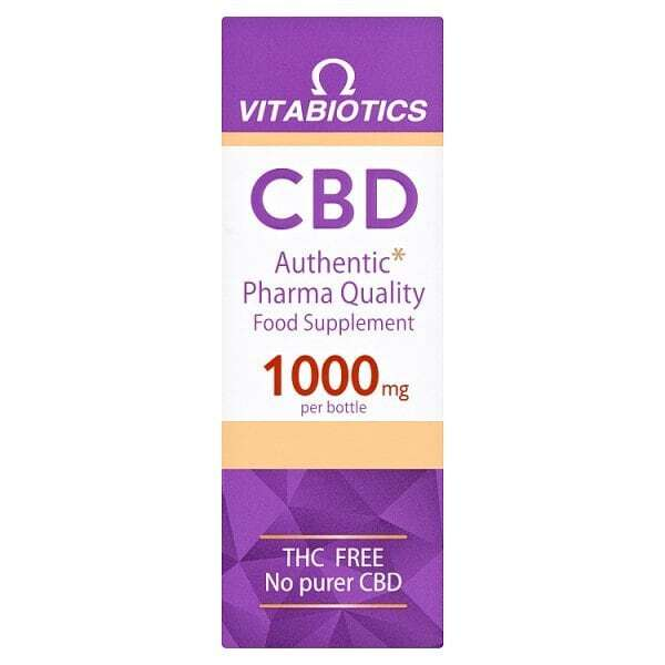 Vitabiotics Brains Cbd 1000Mg 30 Ml
