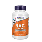NOW Supplements NAC (N-Acetyl Cysteine) 600mg 100 Capsules