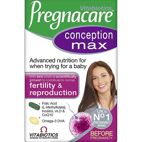 Vitabiotics Pregnacare Conception Max 84 Tablets/Capsules