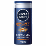 Nivea Men Sport Shower Gel - 250 Ml X 3