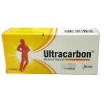 Merck Ultracarbon Medicinal Charcoal 50's Relieves