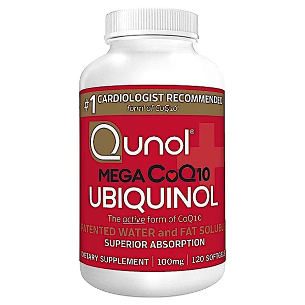Ubiquinol CoQ10 100mg Softgels 120 Count