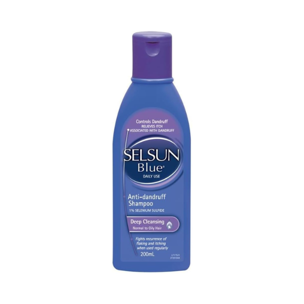 41 Selsun Blue Anti Dandruff Shampoo Deep Cleansing 200ml - Image 1