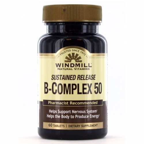 Windmill B- Complex 50 Sustained Release 60 Tablets