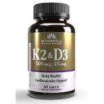 Windmill Vitamin K2 & D3 60 Tablets