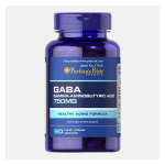 Puritan's Pride GABA 750mg 90 Softgels