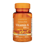 Puritan's Pride Vitamin K 100mcg 100 Tablets