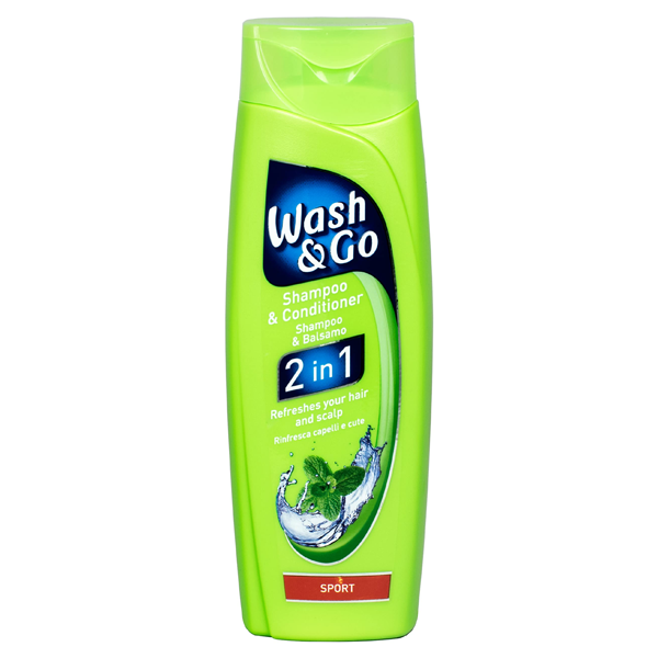 Wash & Go Shampoo & Conditioner 2 In 1 Sport 200ml