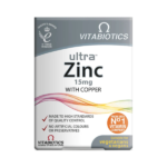 Vitabiotics ultra zinc 15mg with Copper 60 Tablets