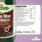 Natures Aid Active Man 60 Tablets - Image 3