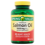 Spring valley norwegian salmon oil  1000 mg 120 softgels