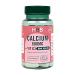 Holland & Barrett Calcium + Vitamin D 600mg 60 Tablets