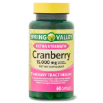 Spring Valley 15000mg Cranberry 60 Capsules