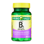 Spring Valley Vitamin B1 Supplement 250 mg 100 Tablets
