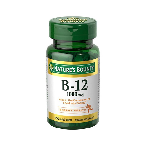Nature's Bounty Vitamin B-12 1000Mcg 100 Tablets