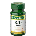 Nature's Bounty Vitamin B-12 1000mcg 100 tablets