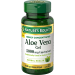 Nature's Bounty Aloe Vera Gel 5,000mg Equivalent 100 Softgels